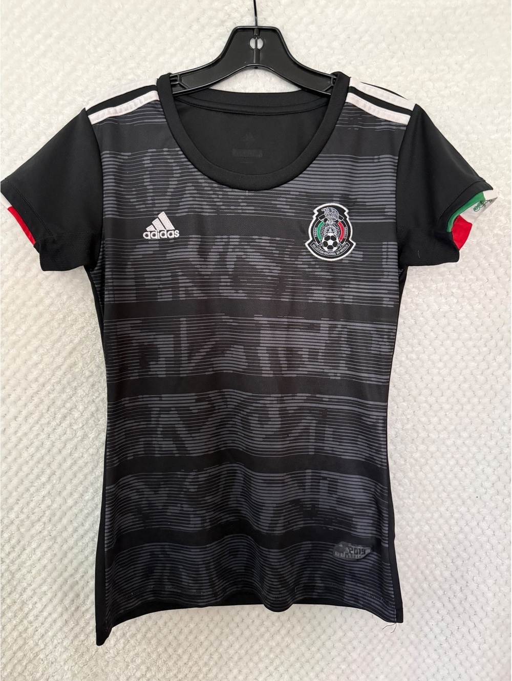 Adidas Mexico National Team Women's Soccer Jersey Black Size S